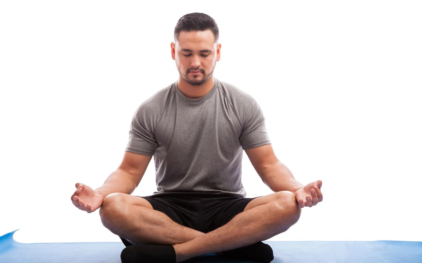 Demonstration of 4-7-8 breathing rhythm practice